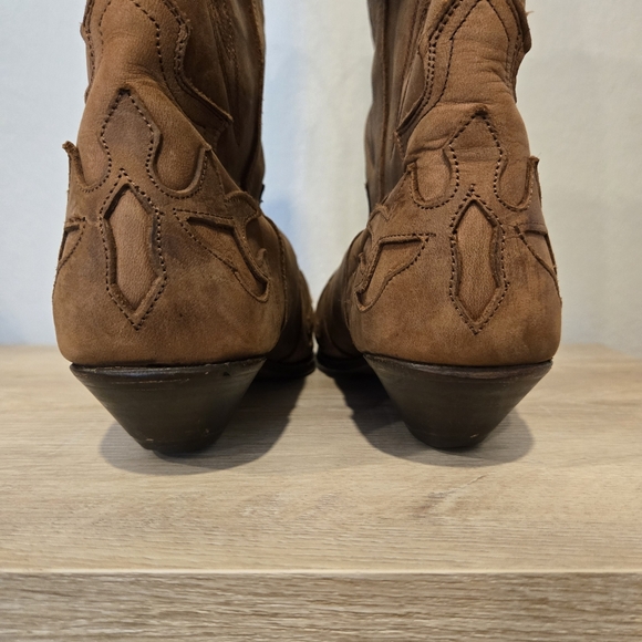 Seychelles Boots Brown Leather Size 10 - Picture 4 of 6